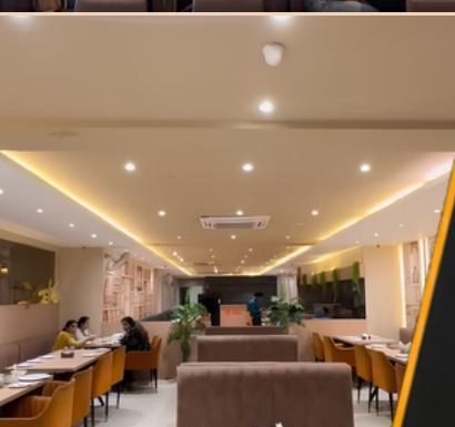 ShreeLeela Restaurant DigiSpots screen installed